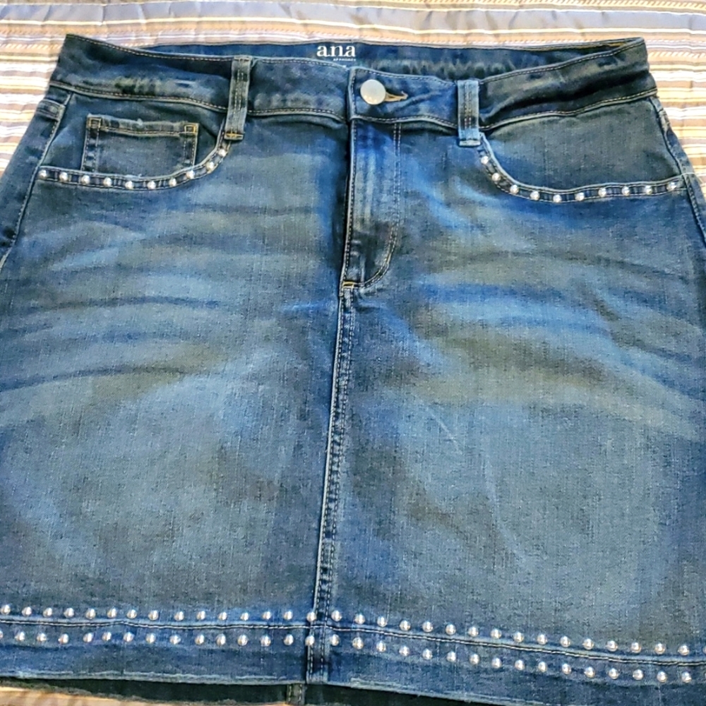 Denim skirt sz 12